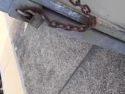 Cumming on an train station  10/16