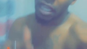 Before Big Black Pretty Dig on Soft takes a Shower Solo