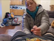 Heather Kane gives Trick Or Treater BEST HALLOWEEN GIFT EVER ! 2/16