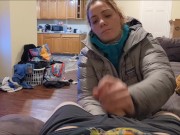 Heather Kane gives Trick Or Treater BEST HALLOWEEN GIFT EVER ! 3/16