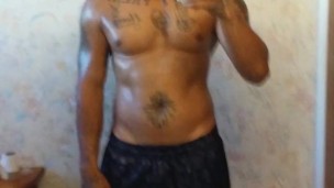 Hot Latino Guy With Nice Cock Cums Compilation 