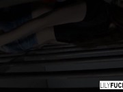 Lily Fingers Her Wet Pussy In Jail 3/16