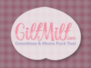 Chesty Grandma Eloide Takes 2 Stiff Cocks At The Same Time! 1/16