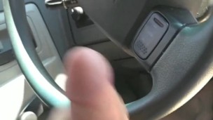 Jerking my huge cock big cumshot 
