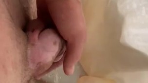 Twink piss myself in the shower