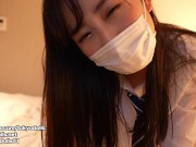 Japanese girl gives a guy a handjob wearing a sailor suit 7/16
