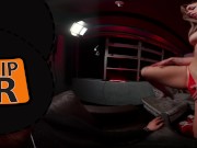 little submissive Rosebud strip dance