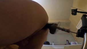 Anal training session number 8 in my sexual journey to fisting