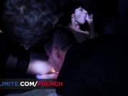 Ava courcelles with 4 men 9/16