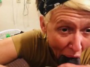 She said she loves this MONSTER cock and want my throat babies! Omg! Omg! Om freakin G! 😃🙈🥳👌🏾 15/16