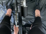 Willie Wanka Max Sex Machine in use for slave anal training 1/16