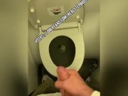 Wanking plane toilet 10/16