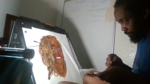 HUBBY FOR A VIDEO CLICK SEASON 1 EP 5 DRAWING IN ACRYLICS