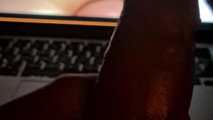 Solo POV masturbating at work during the lunch break