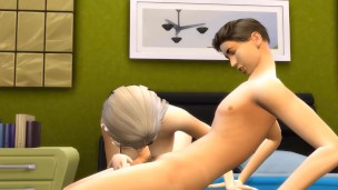 Step Brother Fucking His Step Sister After Sharing The Same Bed