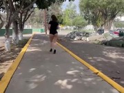 PUTIESPOSA CALIENTE 🥵 ME LLEVA A SU BODEGA Y ME SACA TODO EL ESPERMA! 1/16