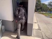 PUTIESPOSA CALIENTE 🥵 ME LLEVA A SU BODEGA Y ME SACA TODO EL ESPERMA! 3/16