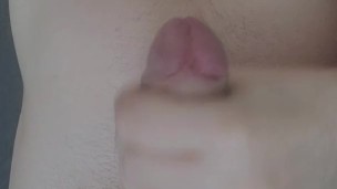 Hot solo male thick cock cumshot