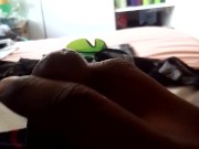 Watch my BBC grow an erection... 7/16