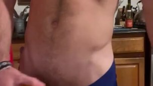 Uncut twink fucking a pumpkin