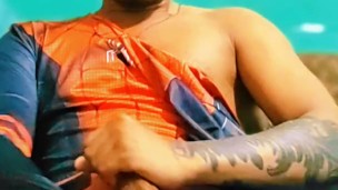 Juan Carlo Felipe - Spiderman Cosplayer Masturbates with Cumshot