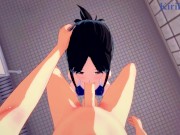 Kaguya Shinomiya and I have intense sex in the shower room. - Kaguya-sama Love Is War POV Hentai 1/16