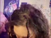 Curly Haired Asian SLUT Gets Face Fucked and RAILED by BBC- kittybunsx face 