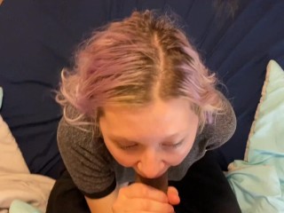 Blind Mommy Big Cumshot