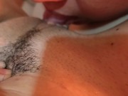 الجنس الساخن مع حبيبي حصلت على بوسها الرطب oral sex i wet her pussy and make her cum 13/16