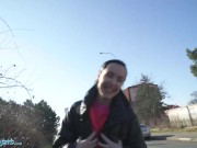 Public Agent - Latina teen with small puffy tits sucks thick cock and get her shaved pussy penetrated outdoors for quick cash 5/16