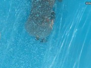 Swimming pool underwater naked babe Bonnie Dolce 14/16