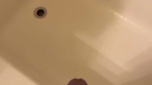 Daddy asked me to prove I can piss when fully hard