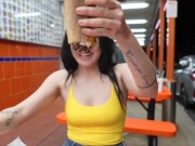 Taking Uber in Philly, Riley Jean Gets Fisted Real Good 6/16