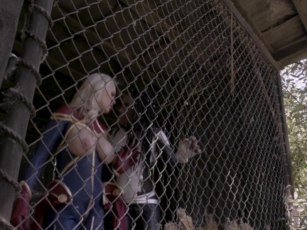 Wicked - Captain Marvel Makes Her Alter Dimension Black Self Squirt Hard FULL SCENE