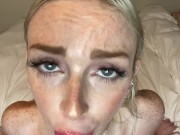 POV JOI Cum On My Cute Freckle Face Mouth Fetish Cum Countdown - Remi Reagan 13/16
