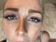 POV JOI Cum On My Cute Freckle Face Mouth Fetish Cum Countdown - Remi Reagan 15/16