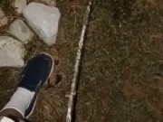 Back Yard Night Pissing 2/16