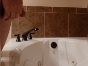 Masturbation Pissing 2nd Cumming 1/16