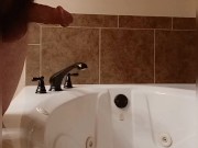 Masturbation Pissing 2nd Cumming 13/16