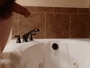 Masturbation Pissing 2nd Cumming 14/16