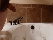 Masturbation Pissing 2nd Cumming 15/16
