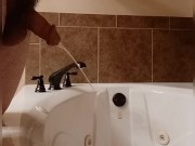 Masturbation Pissing 2nd Cumming 16/16