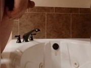 Masturbation Pissing 2nd Cumming 8/16