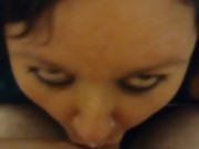 MILF Sucking Perfect White Cock 4/16