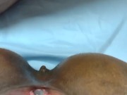 Creampie filled Pussy Pull out  14/16