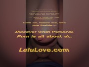 Filthy talking slutty babe worshipping YOUR dick POV deepthroat blowjob to riding & reverse cowgirl creampie drip - Lelu Love 16/16