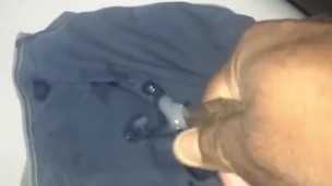 Horney Guy Masturbate Inside Toilet & Release Huge Cum Load Ass Anal Anus