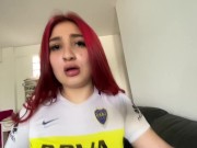 Argentina BOSTERA Pierde Apuesta y Se COJE a Su Amigo Mirando Futbol 9/16