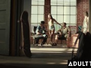 Hotties Give Friend A THREESOME Going Away Present 2/16