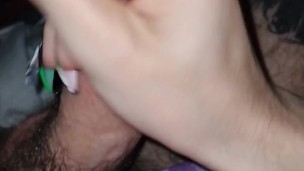 My Pretty Nails Around My Pretty Cock 